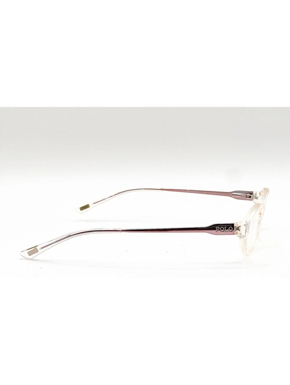 Polo Ralph Lauren 8515 1015 Transparent Pink Authentic Eyeglass Frames 47-16